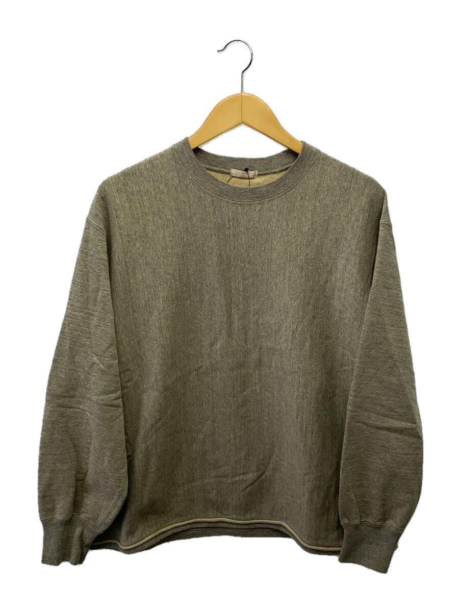 ULTERIOR◆VINTAGE FADED TERRY RW SWEAT SHIRT/スウェット/3/グレー/ULCS56-FC105