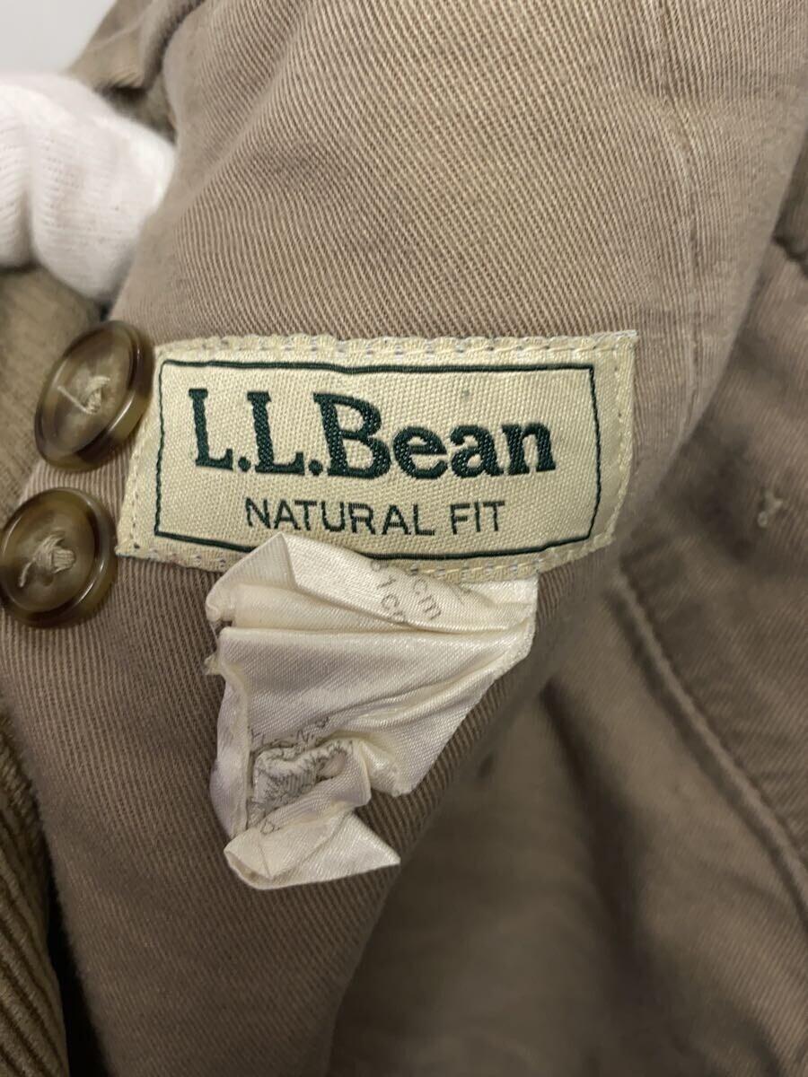 L.L.Bean◆コーデュロイ/NATURAL FIT/ボトム/35/コットン/BEG_画像4