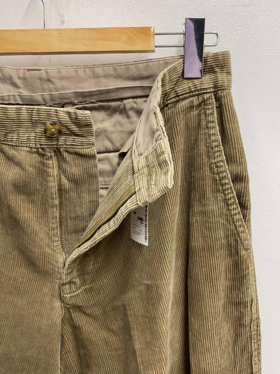 L.L.Bean◆コーデュロイ/NATURAL FIT/ボトム/35/コットン/BEG_画像3