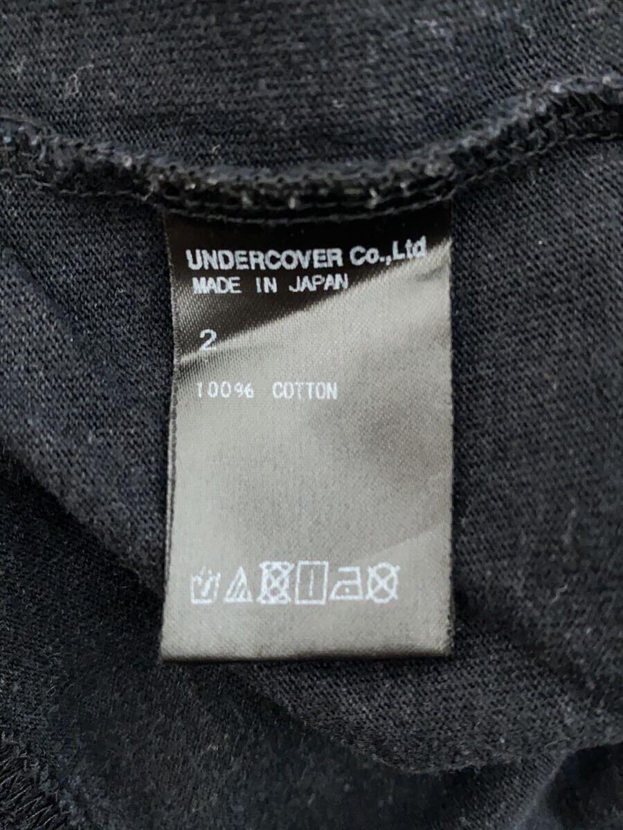 UNDERCOVER◆長袖Tシャツ/2/コットン/BLK/ucy4807_画像4