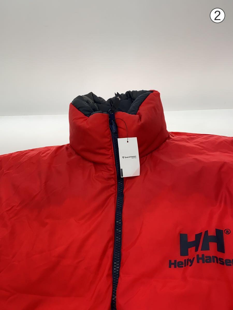 HELLY HANSEN◆ダウンジャケット/-/ナイロン/RED_画像7