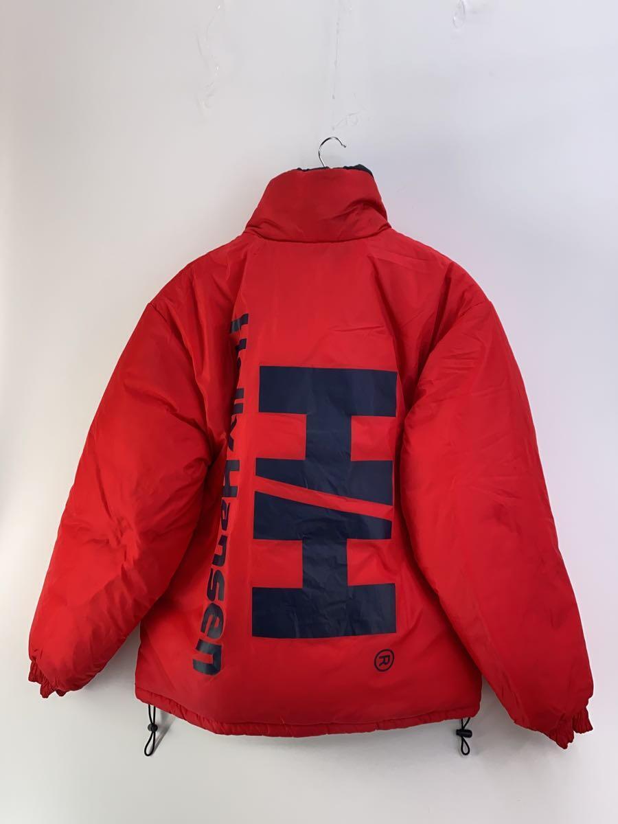 HELLY HANSEN◆ダウンジャケット/-/ナイロン/RED_画像2