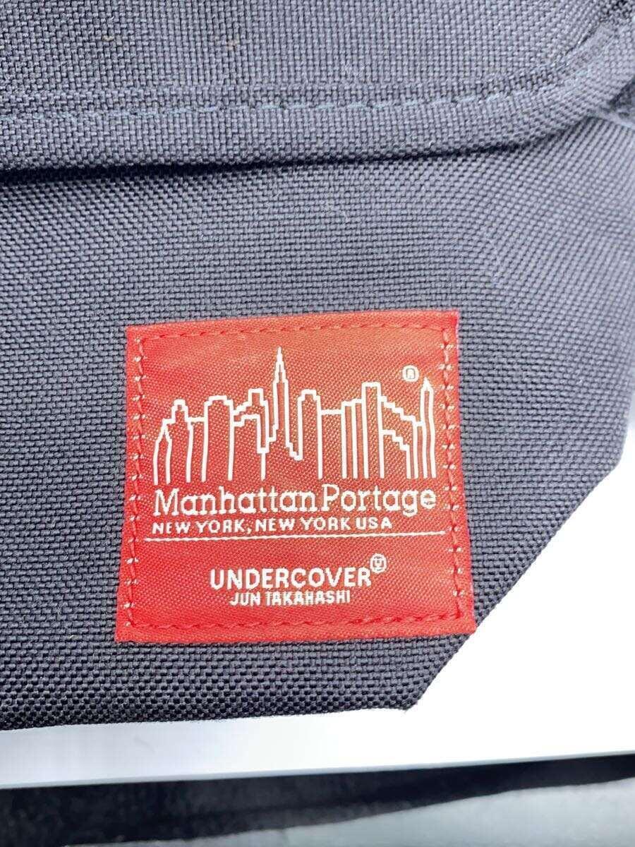 Manhattan Portage◆×UNDERCOVER/ショルダーバッグ/コーデュラナイロン/BLK_画像5