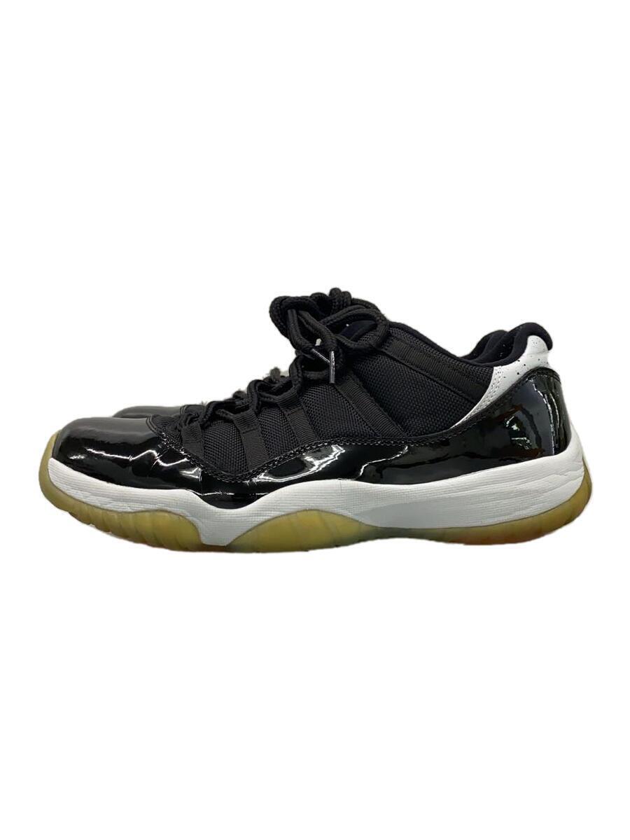 NIKE◆AIR JORDAN 11 RETRO LOW/エアジョーダンレトロロー/ブラック/528895-023/27.5_画像1