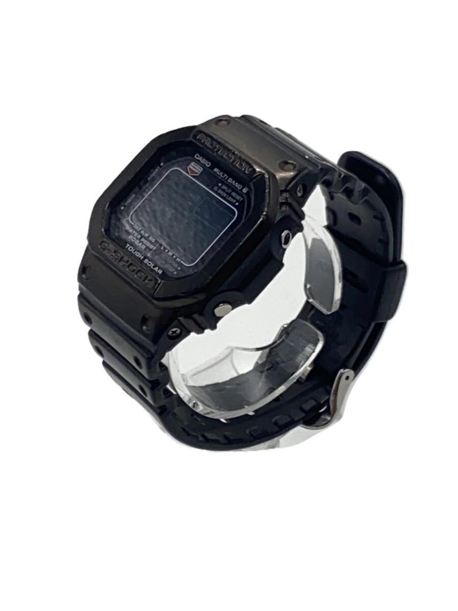 CASIO◆クォーツ腕時計・G-SHOCK/デジタル/ラバー/BLK/BLK/GW-M5610_画像2