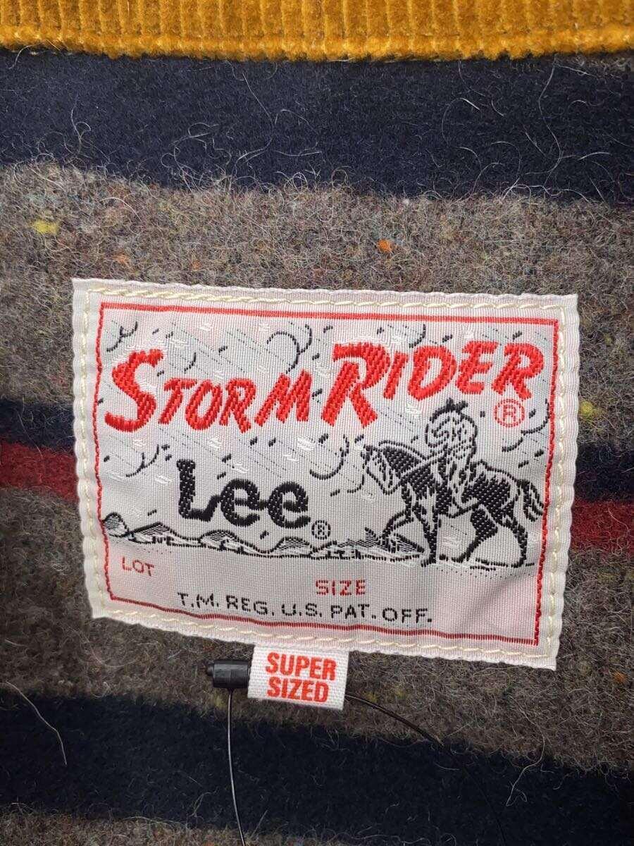 Lee◆SUPER SIZED STORM RIDER/ジャケット/M/コットン/NVY/LM4692_画像3