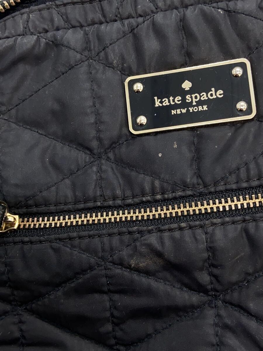 kate spade new york◆リュック/ナイロン/ブラック/12T-01044112_画像8