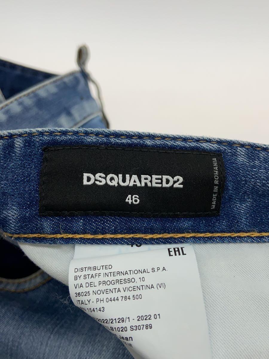 DSQUARED2◆ボトム/-/デニム/ブルー/無地/S71LB1020_画像5