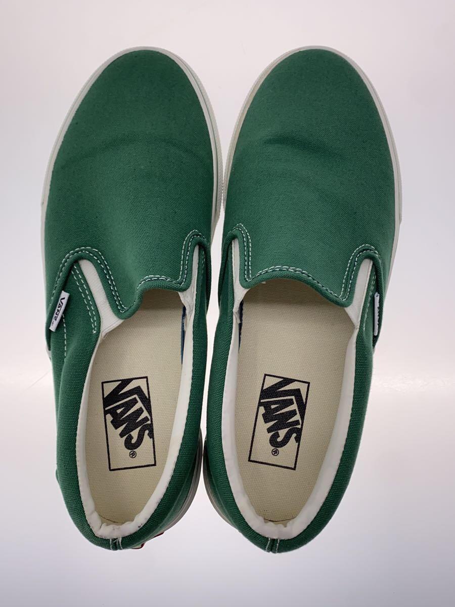 VANS◆ローカットスニーカー/26cm/GRN/キャンバス/V98CF_画像3