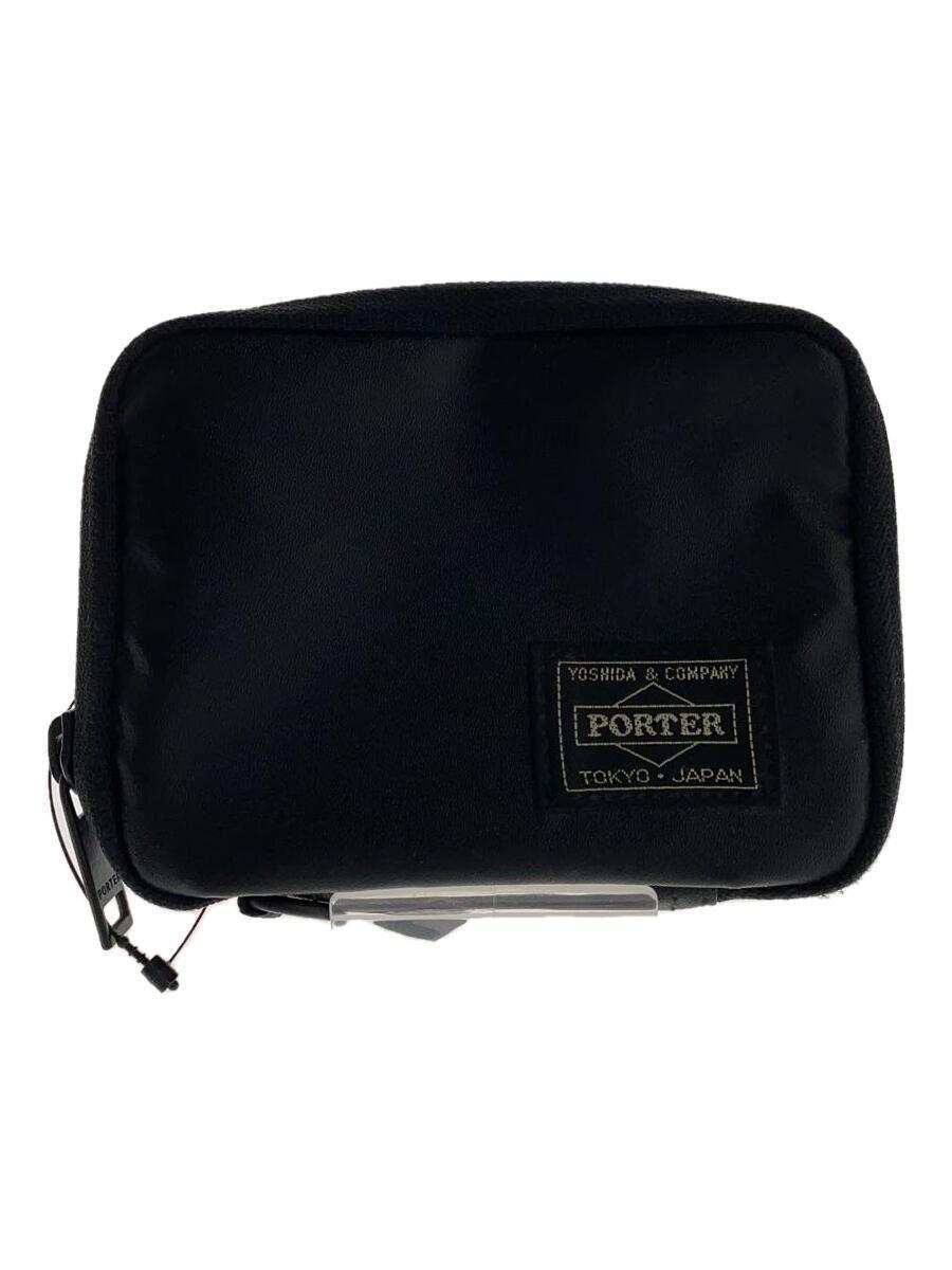 PORTER◆財布/-/BLK/無地/メンズ/654-07081/タクティカルウォレット