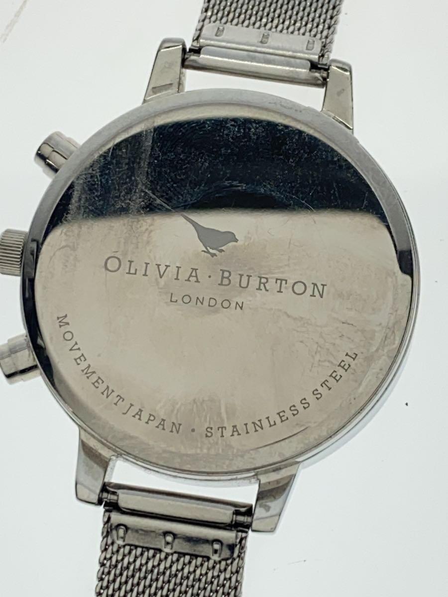 OLIVIA BURTON◆クォーツ腕時計/アナログ/ステンレス/SLV/SLV_画像3