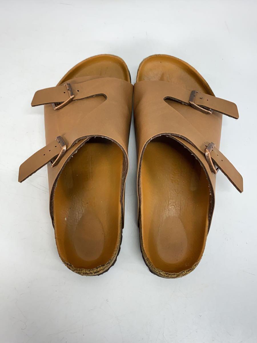 BIRKENSTOCK◆サンダル/41/BRW/レザー/1016915_画像3