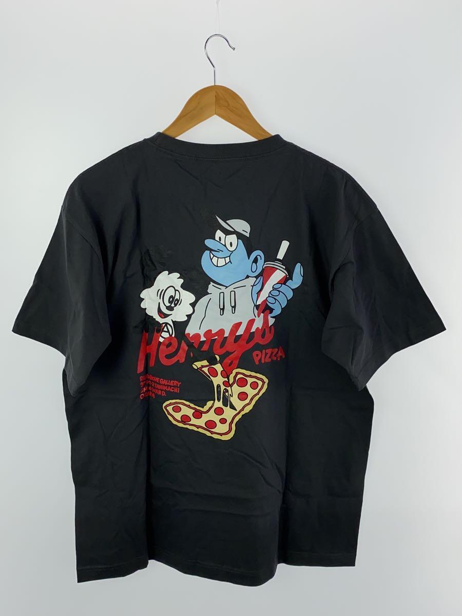 Whimsy◆×Lugosis/×HenrysPizza/Tシャツ/XL/-/GRY/プリント_画像2