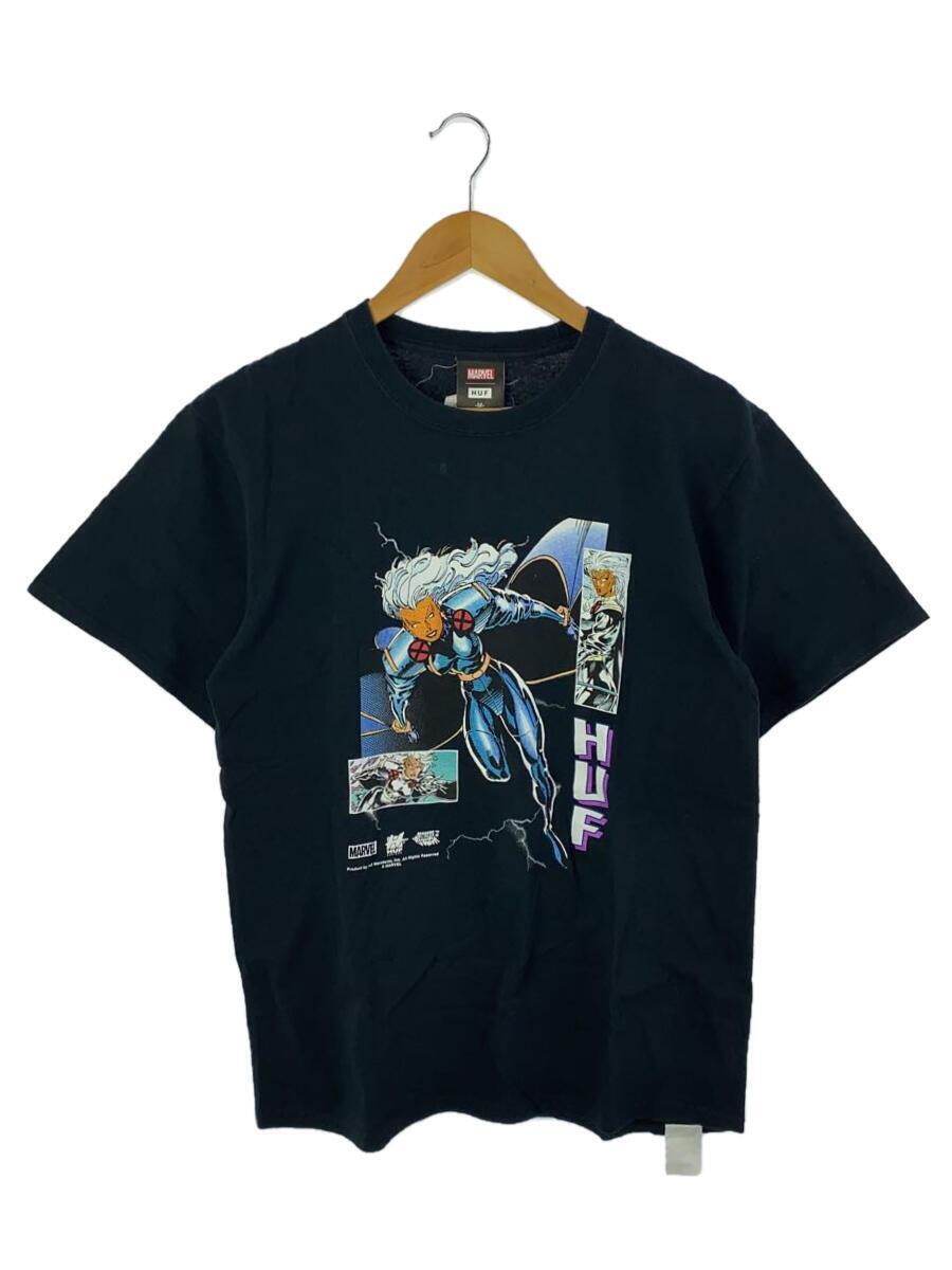 HUF◆Tシャツ/M/コットン/BLK_画像1