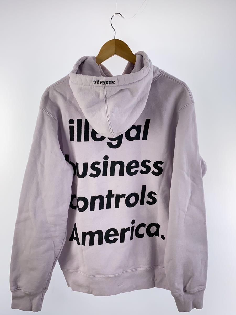 Supreme◆18SS/Illegal Business Hooded Sweatshirt/パーカー/M/ピンク_画像2