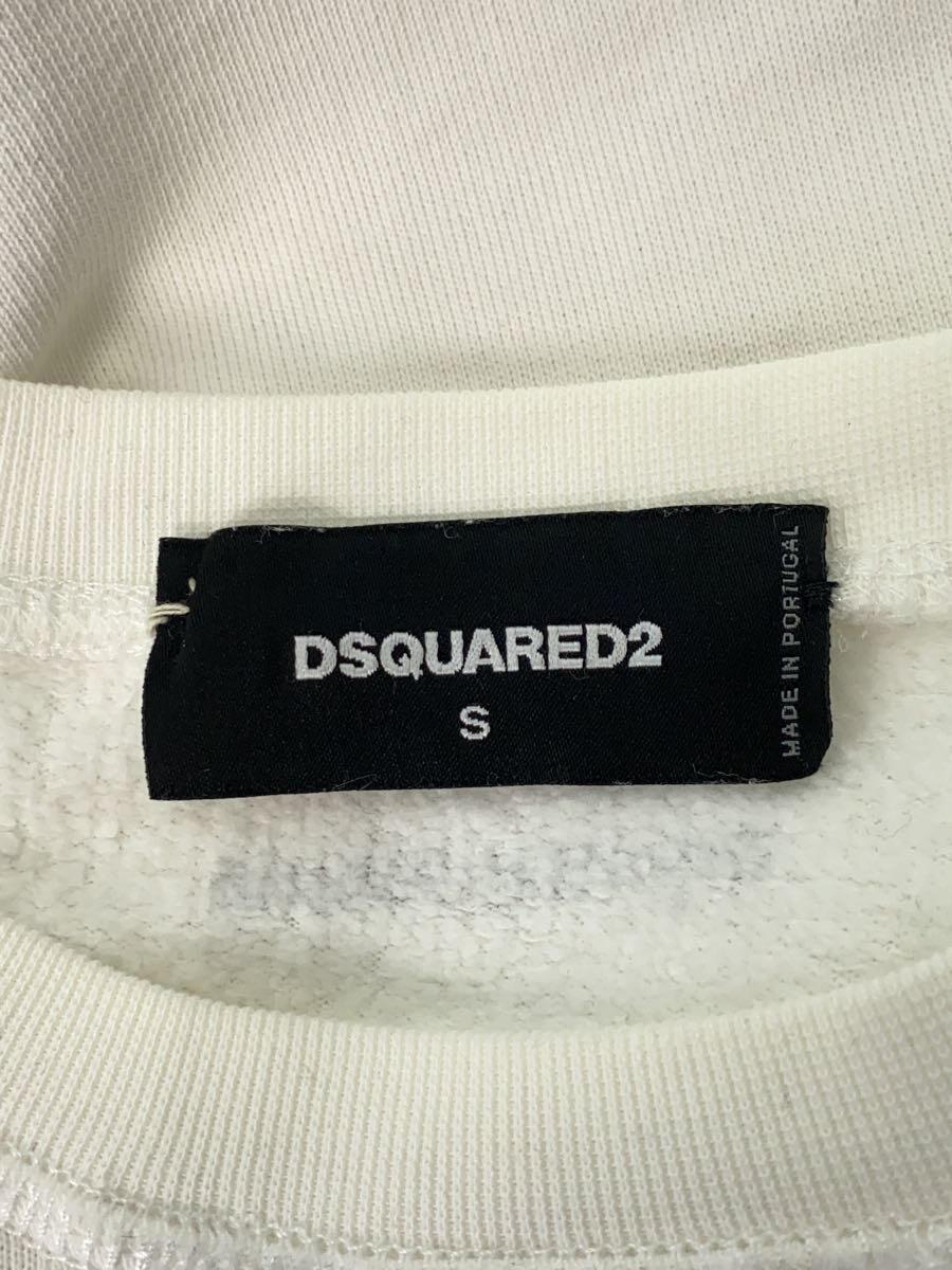 DSQUARED2◆スウェット/S/コットン/WHT/S71GU0166 17ss_画像3