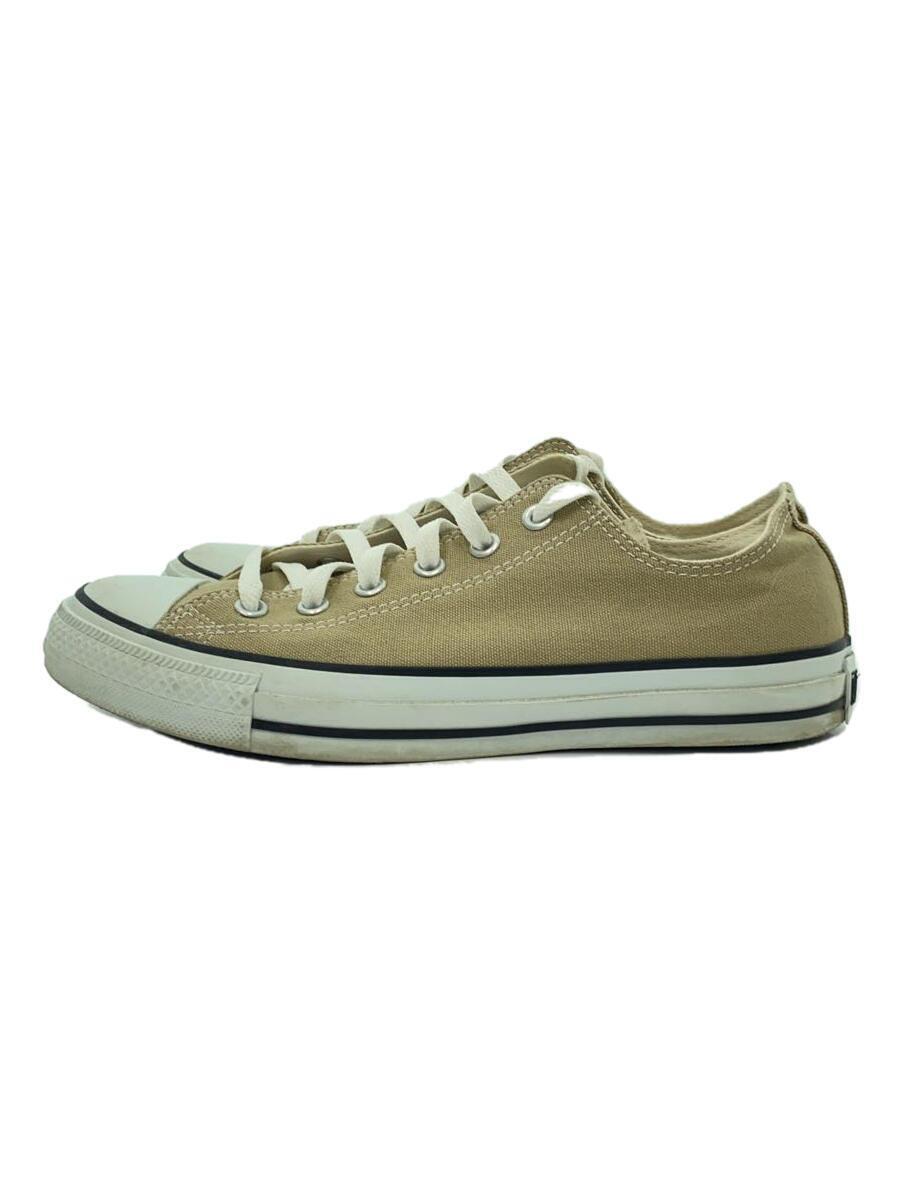 CONVERSE◆ローカットスニーカー/26.5cm/ベージュ/キャンバス/1CL129_画像1