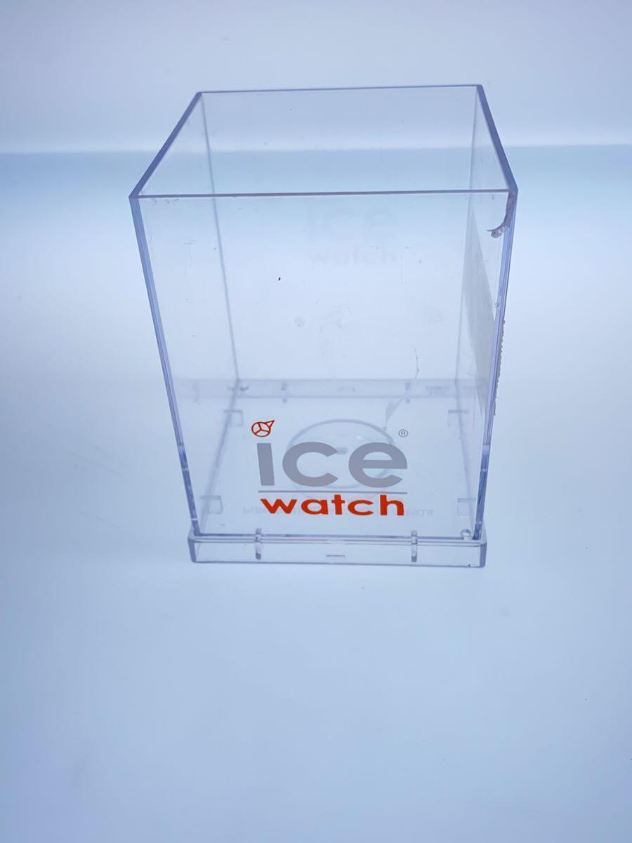 ice watch◆クォーツ腕時計/アナログ/ラバー/GRY/BRW/SS_画像6