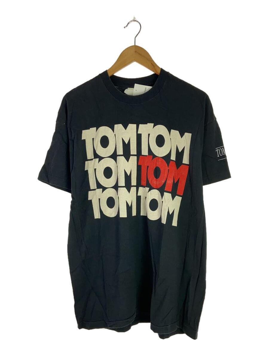 Tシャツ/-/コットン/BLK/TOM