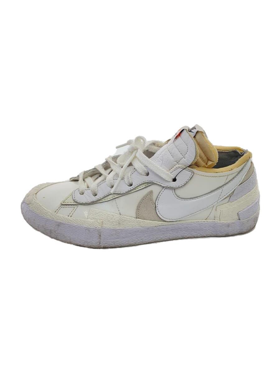 NIKE◆ハイカットスニーカー/sacaiコラボ/Blazer Low/27.5cm/ホワイト/白/dm6443-100_画像1