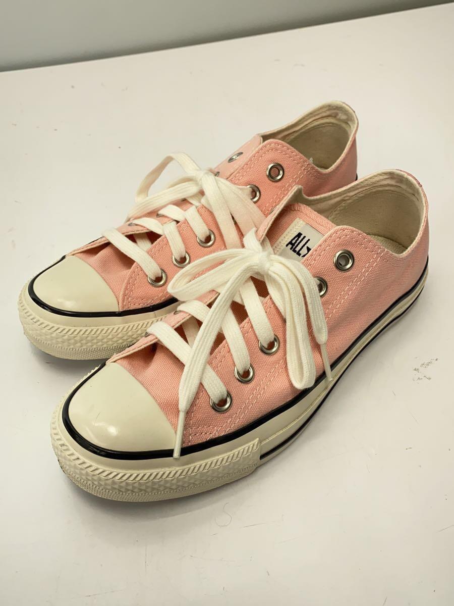 CONVERSE◆ローカットスニーカー/24cm/PNK/キャンバス/1SC939/オールスター_画像2