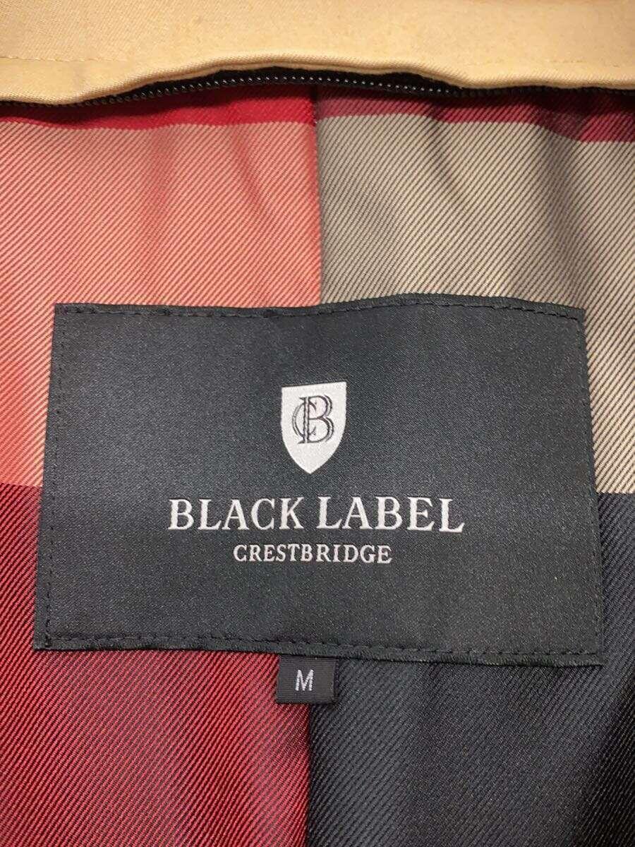 BLACK LABEL CRESTBRIDGE◆トレンチコート/M/コットン/BEG/51F05-304-44/ライナー欠品/襟汚れ有_画像3