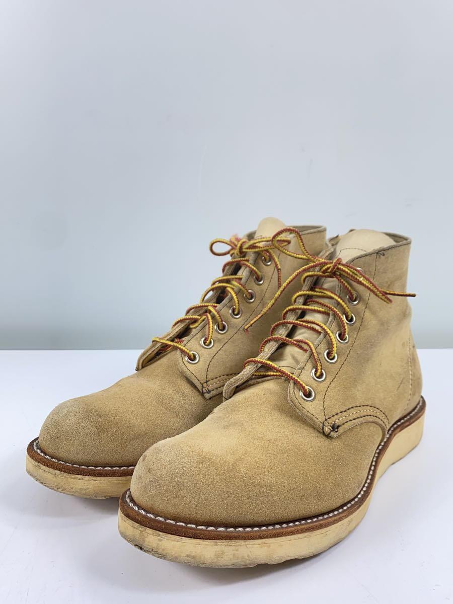 RED WING◆CLASSIC ROUND/25cm/KHK/スウェード/8167_画像2