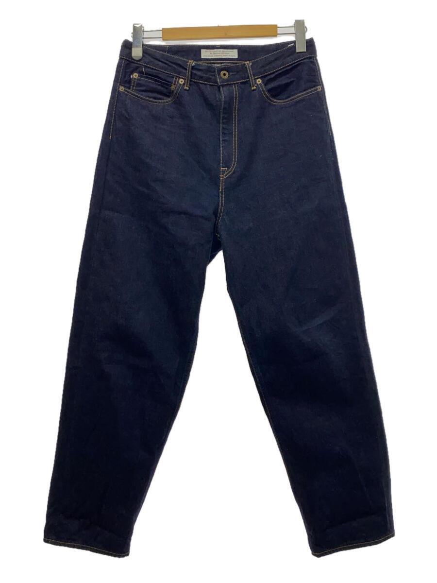 JAPAN BLUE JEANS◆12oz セルビッチ ワイドテーパード/クロップドパンツ/32/コットン/インディゴ/RJB6171_画像1