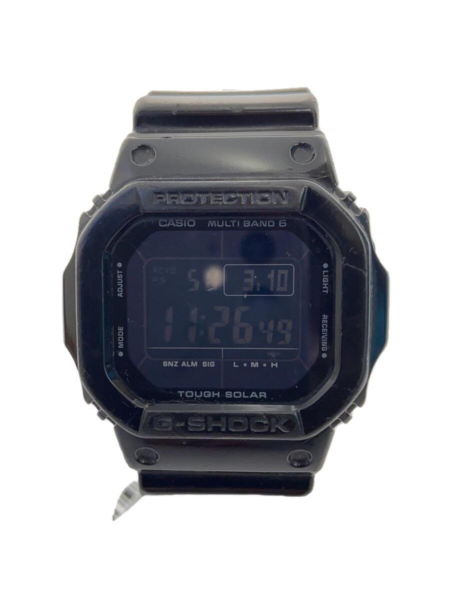 CASIO◆ソーラー腕時計・G-SHOCK/デジタル/ブラック/黒/ラバー/GW-M5610BB-1JF/_画像1