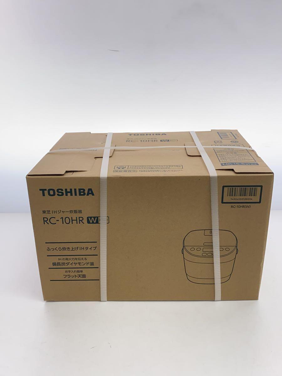 TOSHIBA◆炊飯器 RC-10HR(W)