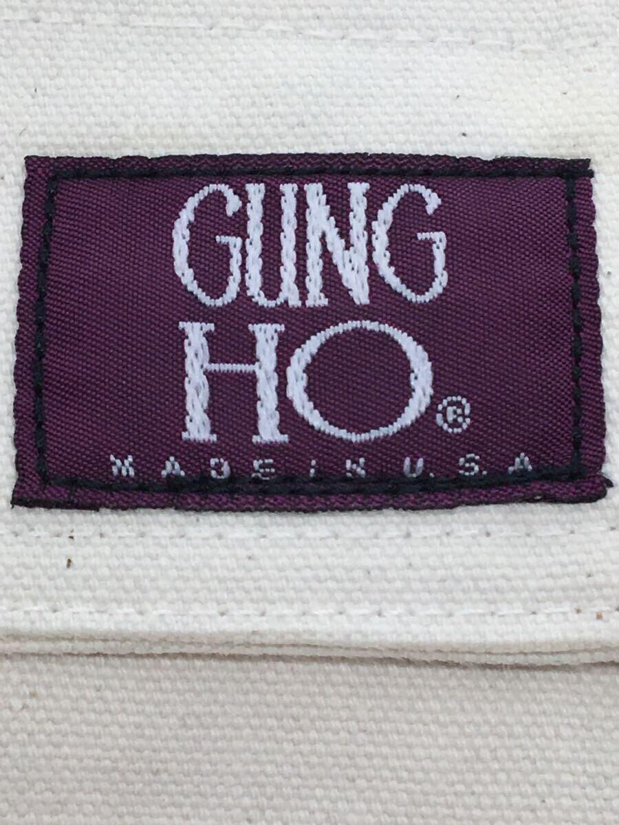 GUNG HO◆ボトム/-/コットン/CRM/無地/GH15SS-03/ハーフパンツ//_画像4