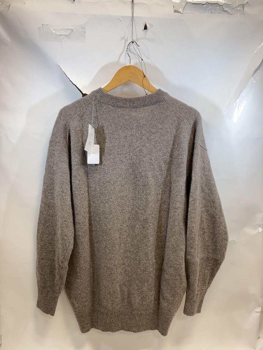 phlannel◆Wool Yak V-neck Knit/セーター(厚手)/4/ウール/GRY/BBZ2022305A0004//_画像2