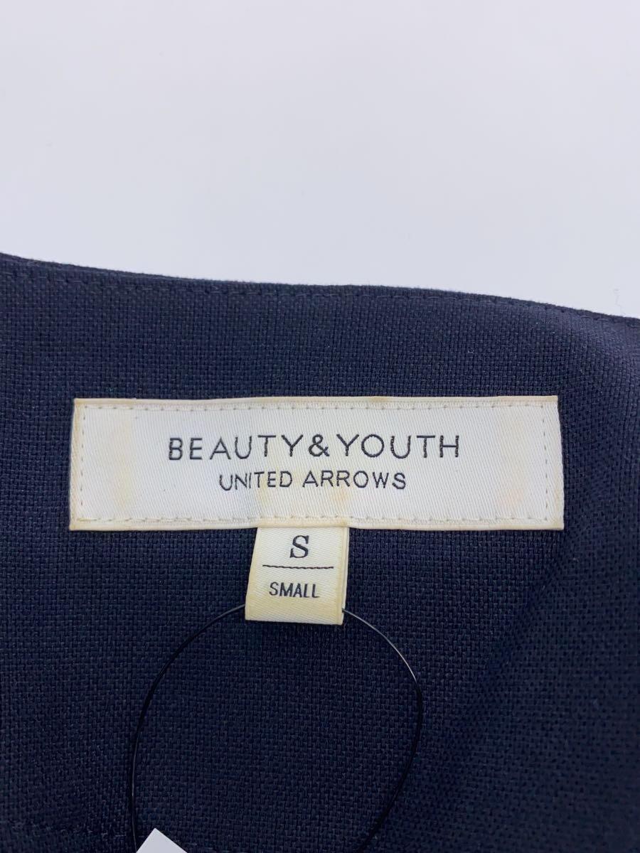 BEAUTY&YOUTH UNITED ARROWS◆BY オックスカラーレスジャケット/S/ポリエステル/NVY/1622-126-0496//_画像3