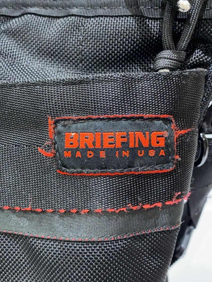 BRIEFING◆ヘルメットバッグ/ショルダーバッグ/ブラック//_画像5