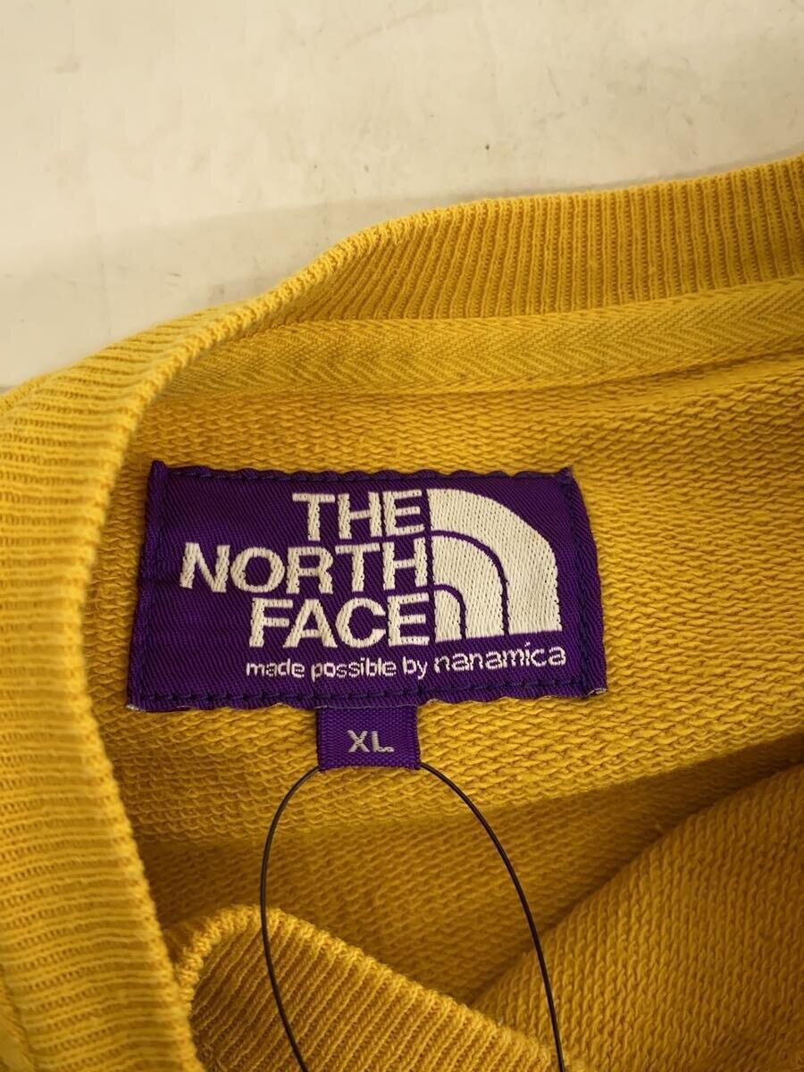THE NORTH FACE PURPLE LABEL◆MOUNTAIN CREW NECK SWEAT/XL/コットン/イエロー/NT6903N//_画像3