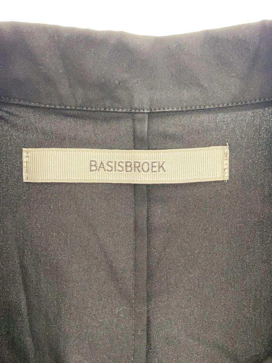 Basis Broek Belgium◆半袖シャツ/3/ナイロン/BLK//_画像3