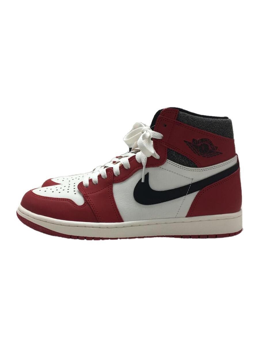 NIKE◆Air Jordan 1 High OG/LostFound/Chicago/ハイカットスニーカー/28cm/タグ付//