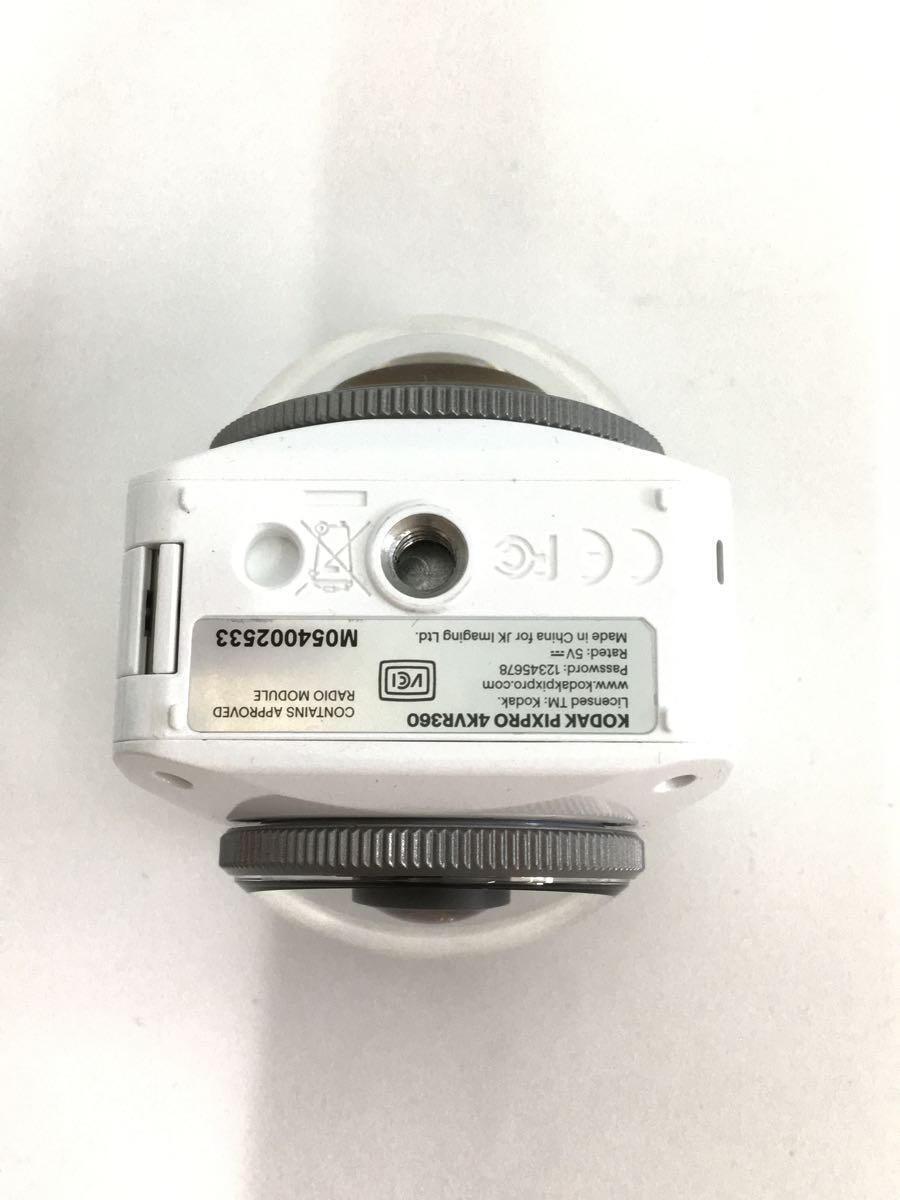 Kodak◆ビデオカメラ PIXPRO 4KVR360/アクションカメラ///_画像4