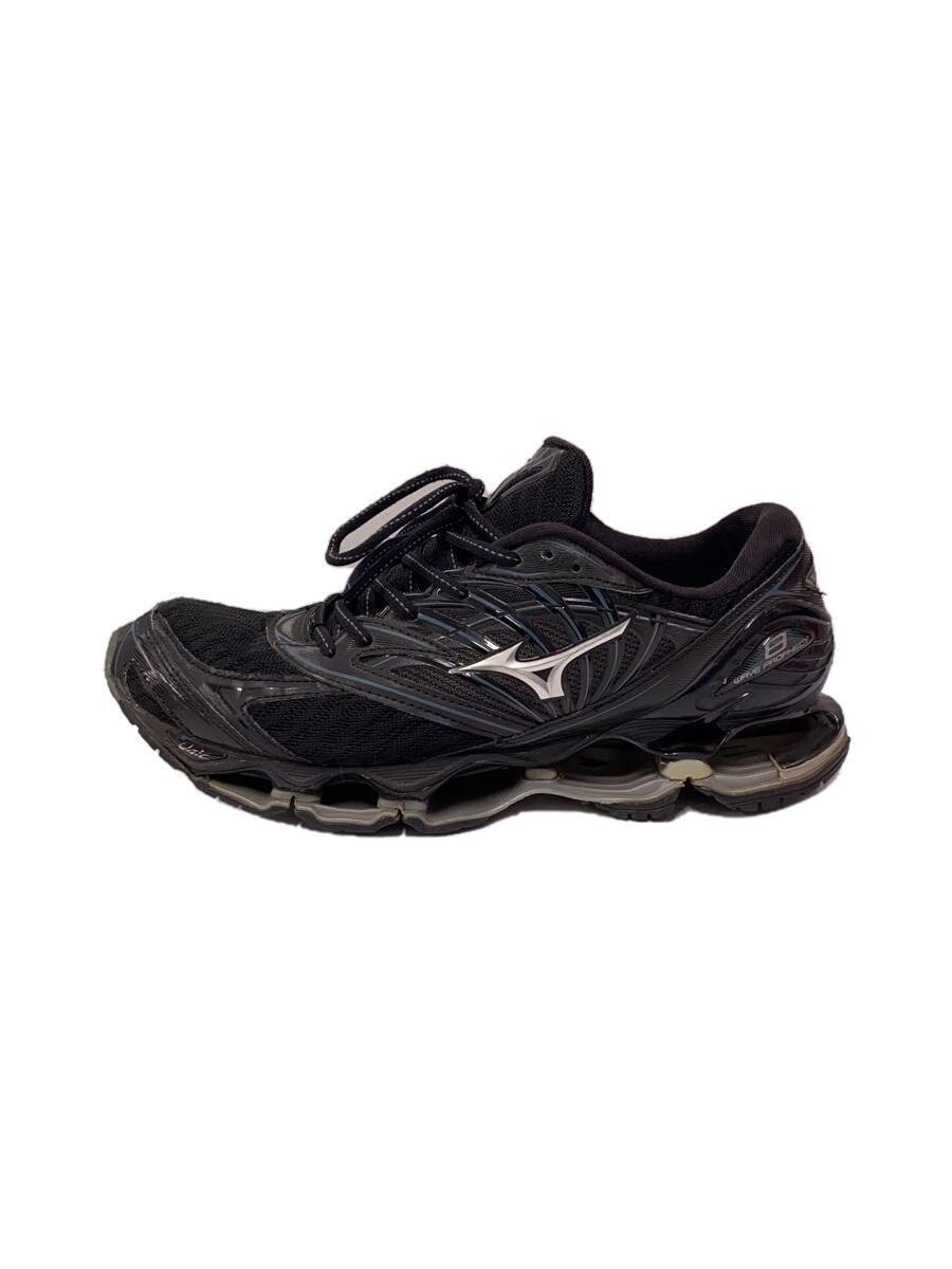 MIZUNO◆WAVE PROPHECY 8/ローカットスニーカー/27.5cm/BLK/J1GC190004//_画像1