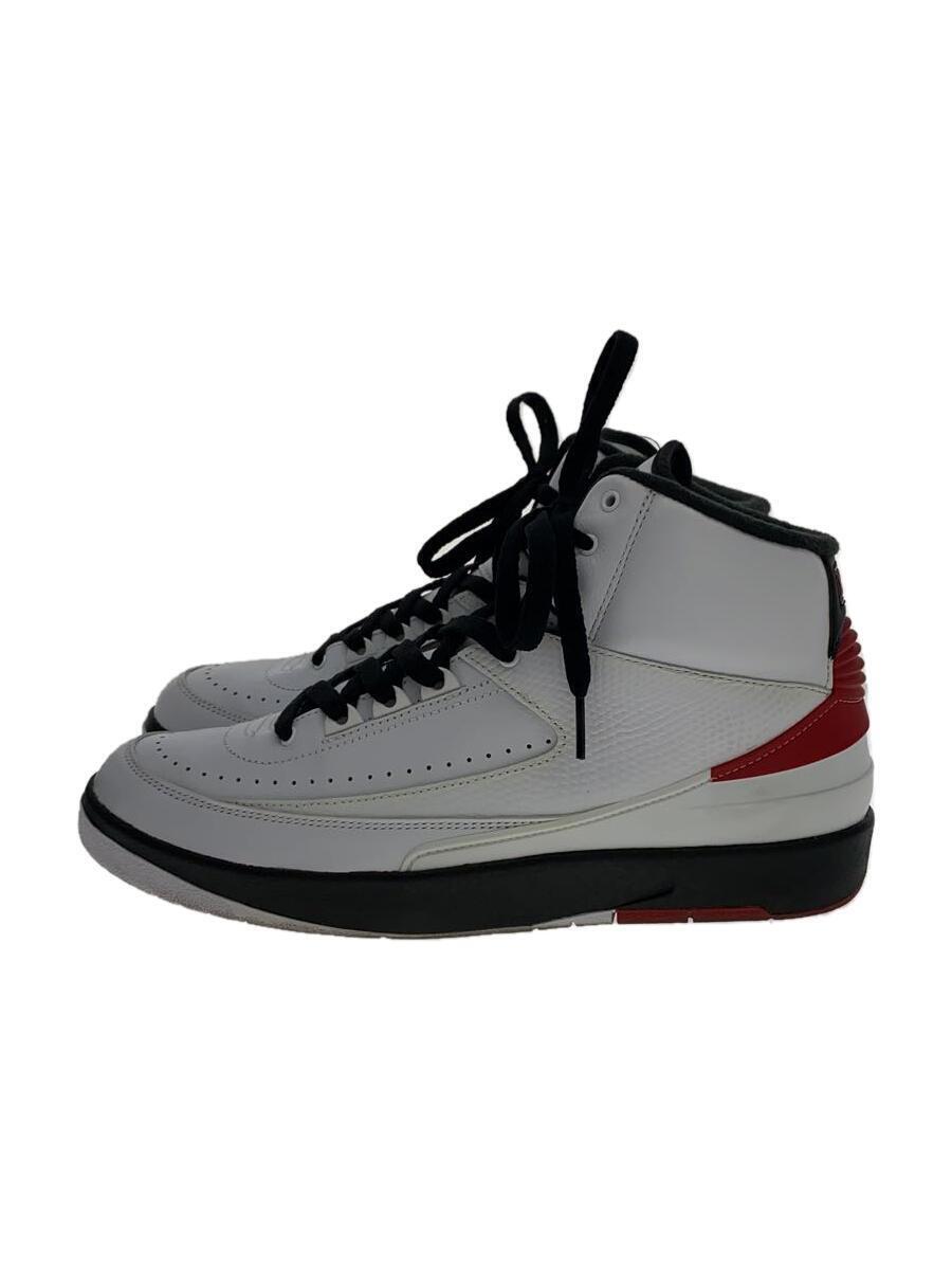 NIKE◆AIR JORDAN 2 RETRO_エアジョーダン 2 レトロ/27cm/WHT