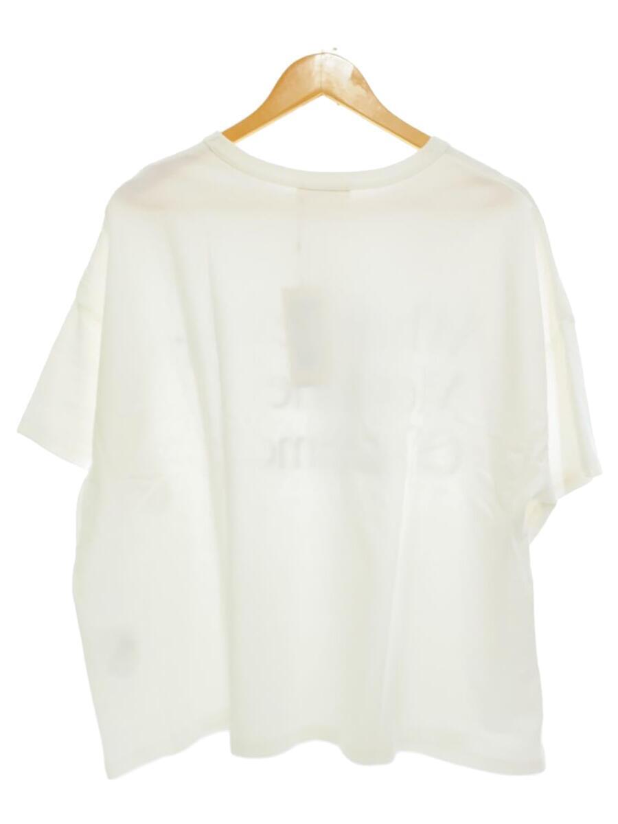 nest Robe◆Tシャツ/FREE/コットン/WHT/無地/01232-1388_画像2