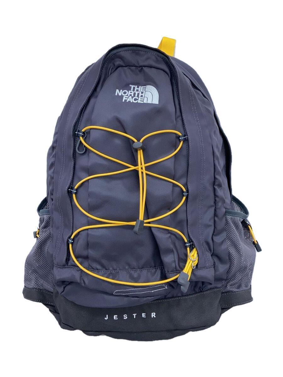 THE NORTH FACE◆JESTER/リュック/ナイロン/GRY/無地/ク/T196/T596/AJVN 113