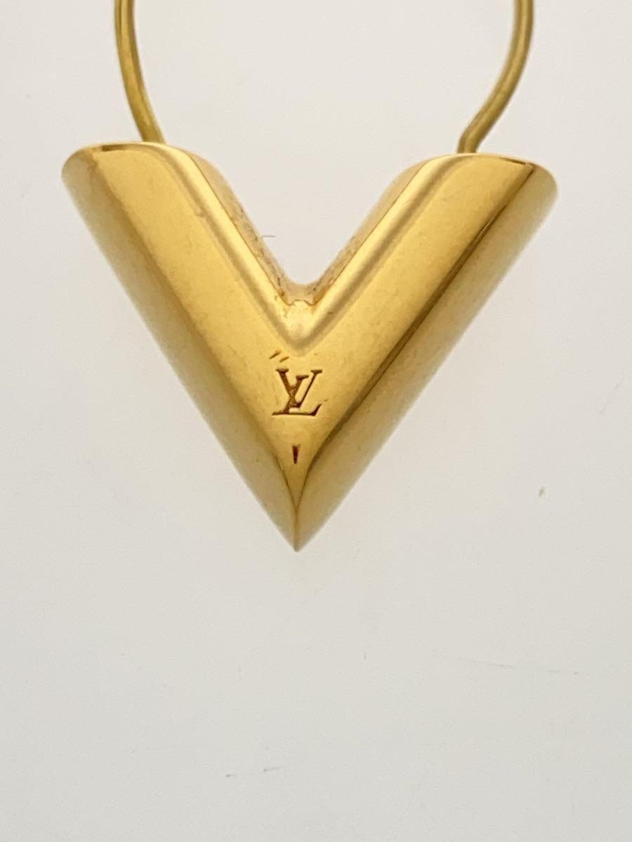 LOUIS VUITTON* earrings /-/GLD/ men's /M61088