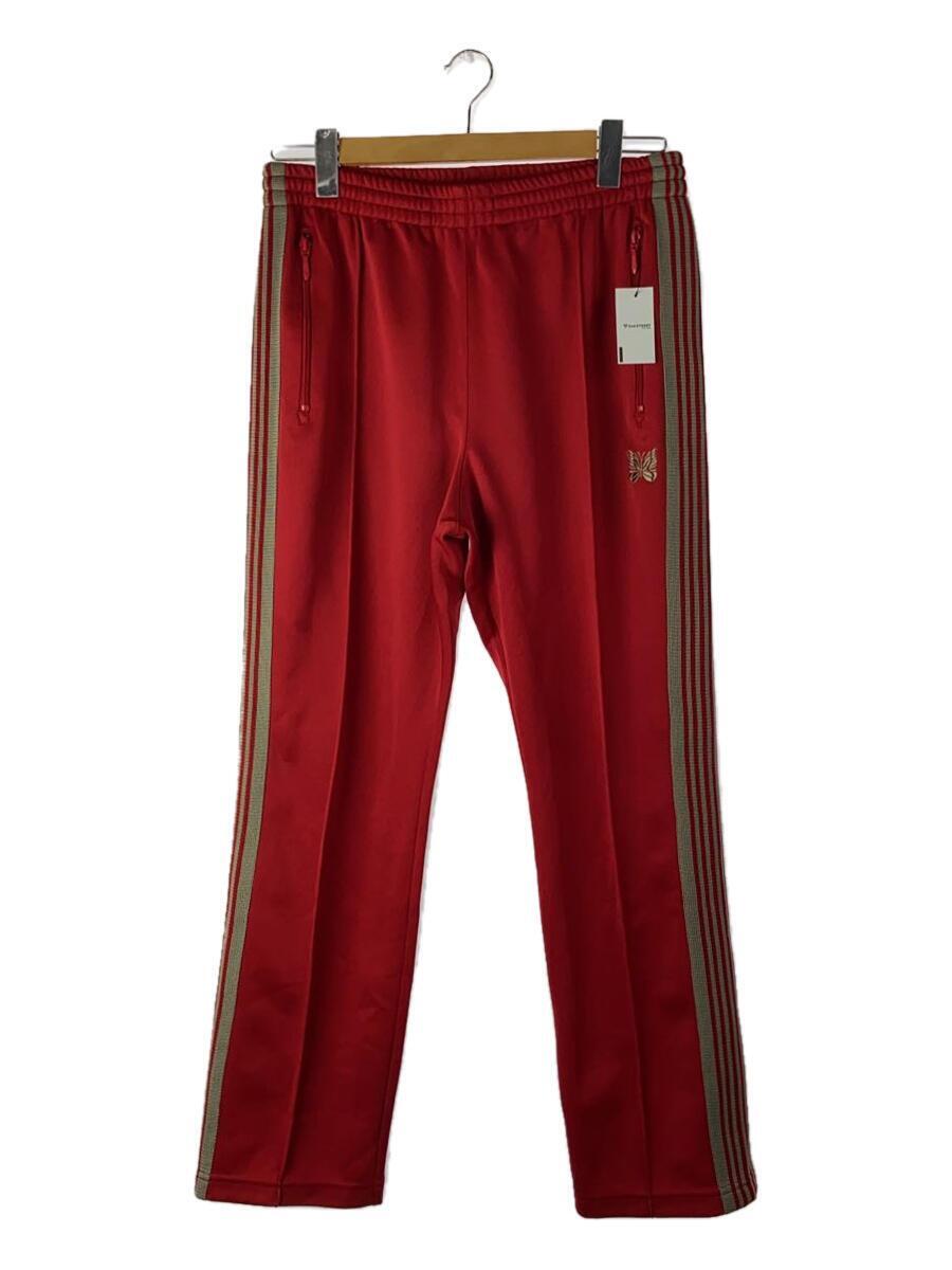 Needles◆22SS/Narrow Track Pants/M/ポリエステル/RED/KP221_画像1