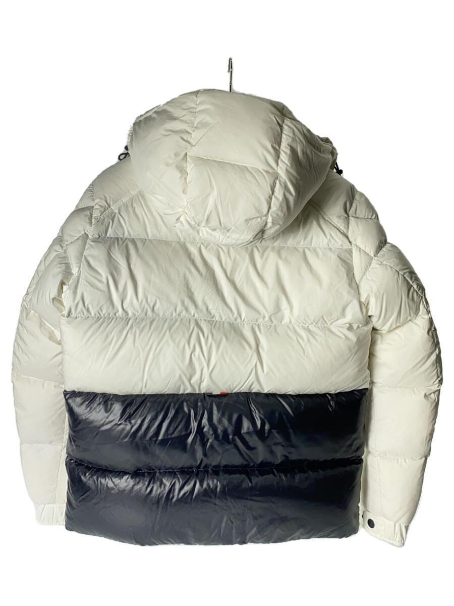 MONCLER◆20AW/モンクレール/MAURESダウンジャケット/サイズ：1/ナイロン/ホワイト/F20911B54410_画像2