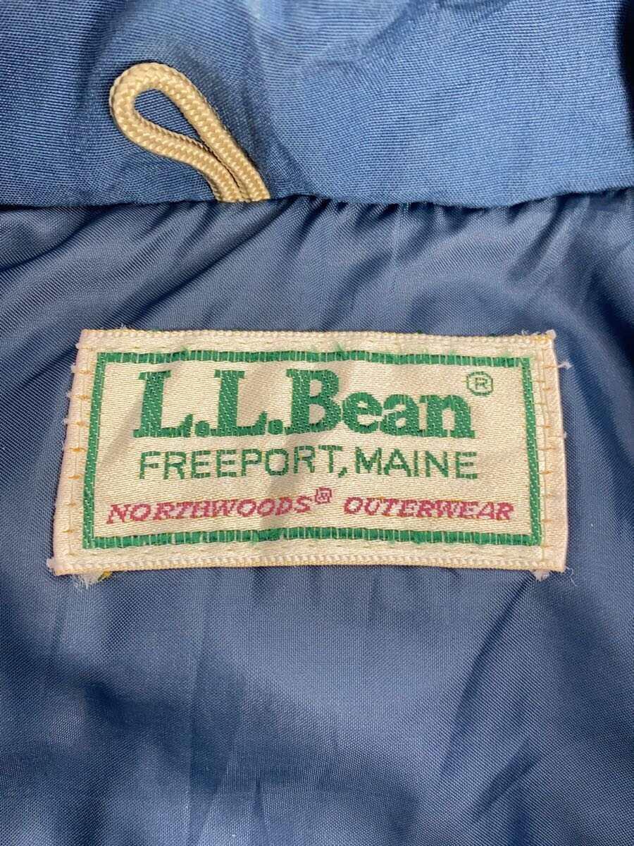 L.L.Bean◆ベスト/-/-/NVY/無地_画像3