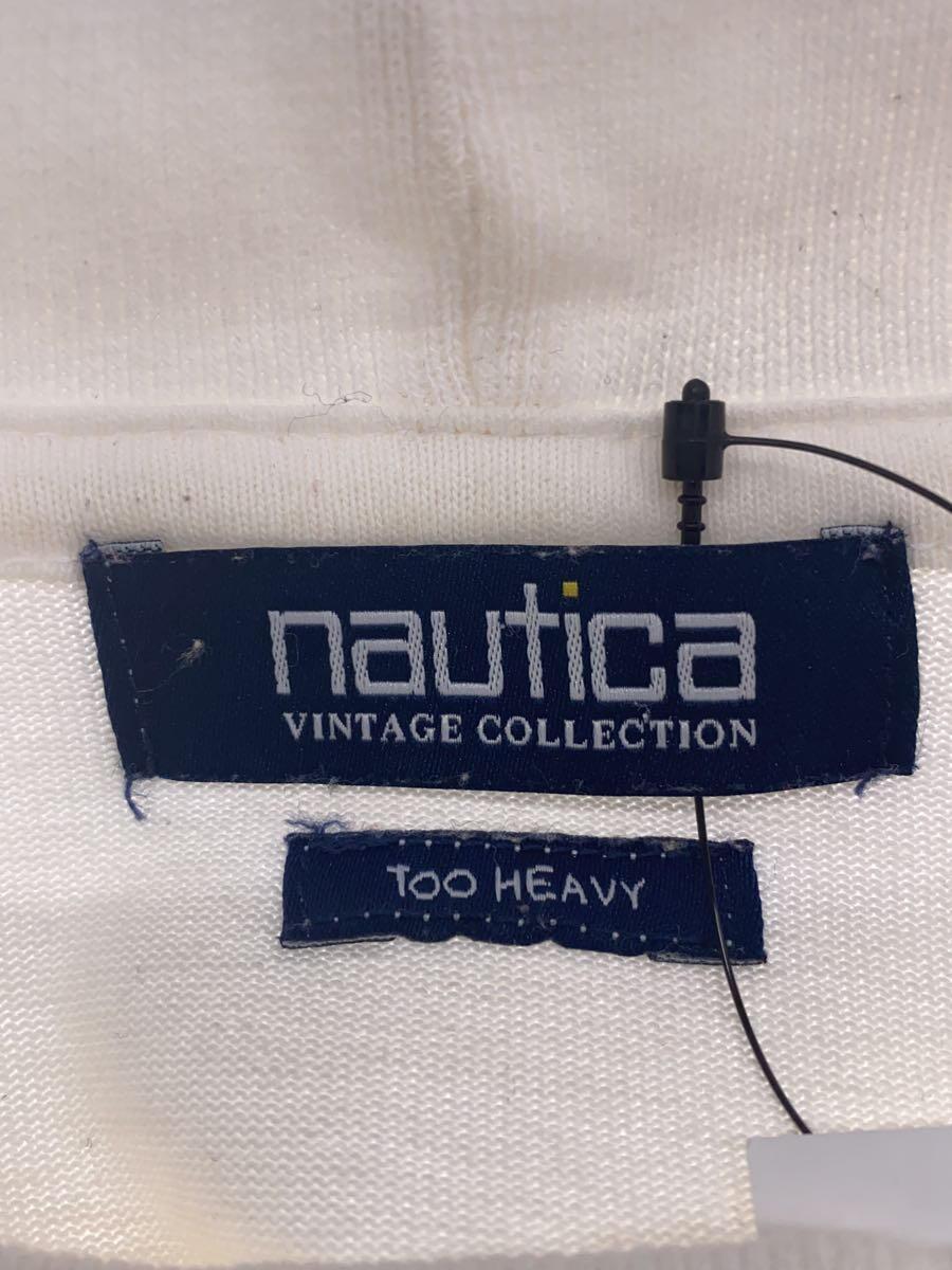 NAUTICA◆長袖Tシャツ/L/コットン/WHT/211-1214_画像3