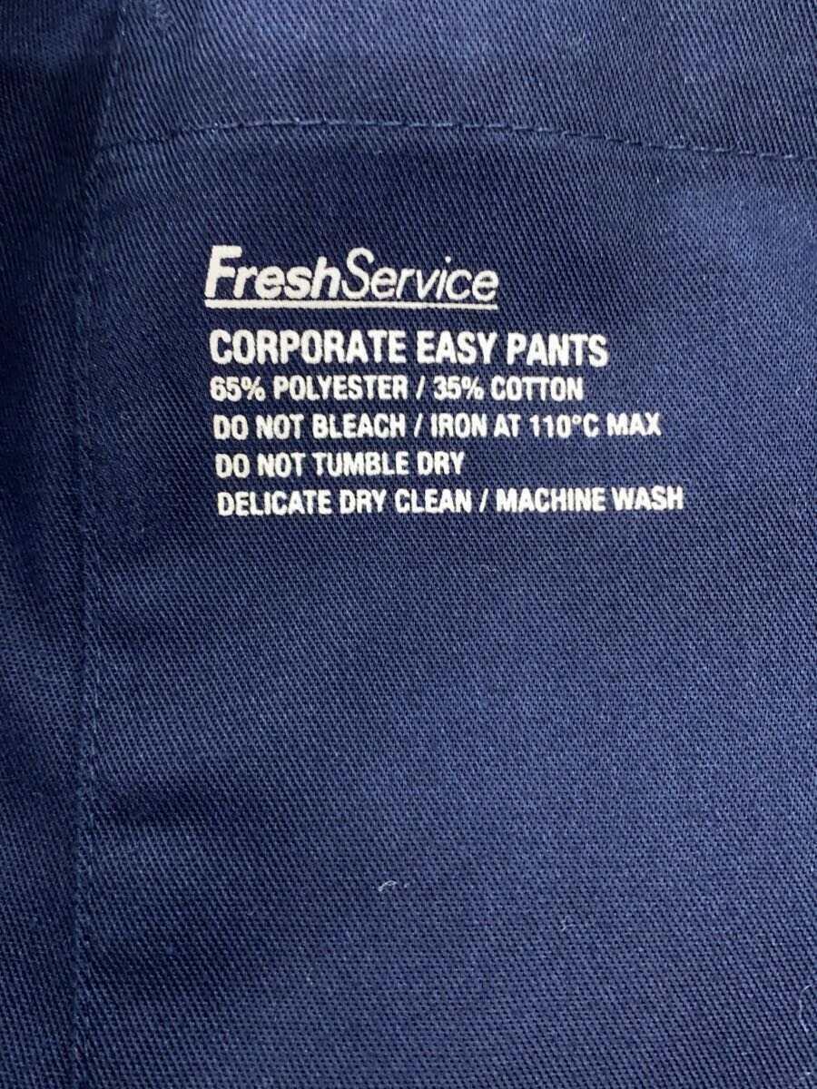 FreshService◆CORPORATE EASY PANTS/ボトム/FREE/ポリエステル/NVY/FSW-22-PT-02_画像4