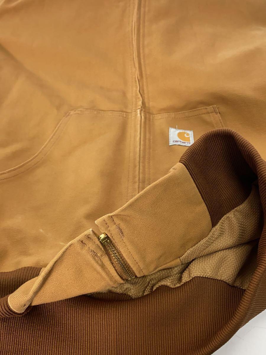 Carhartt◆DUCK ACTIVE JACKET THERMAL LINED/USA製/M/コットン/CML/J131-BRN_画像8