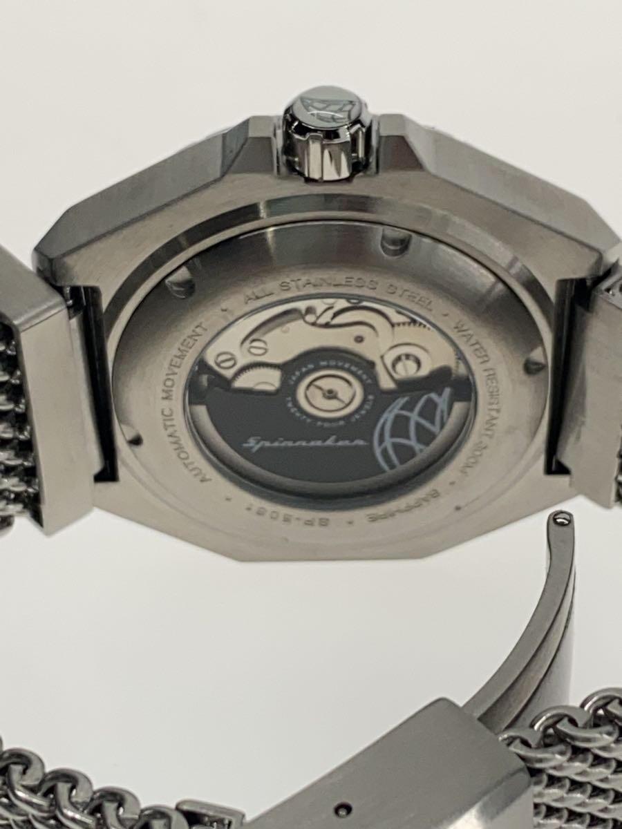 SPINNAKER* самозаводящиеся часы наручные часы / аналог / нержавеющая сталь /NVY/SLV/SP-5081